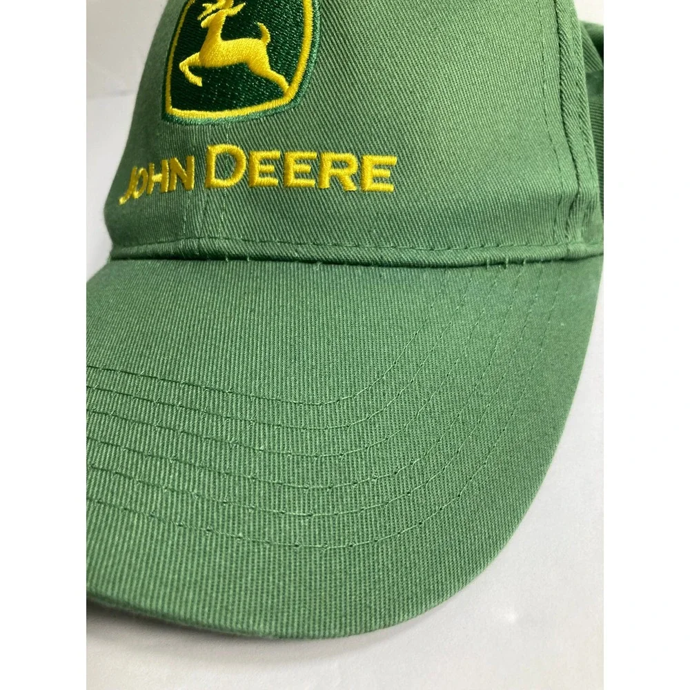 John Deere Hat Cap Green Adjustable 
